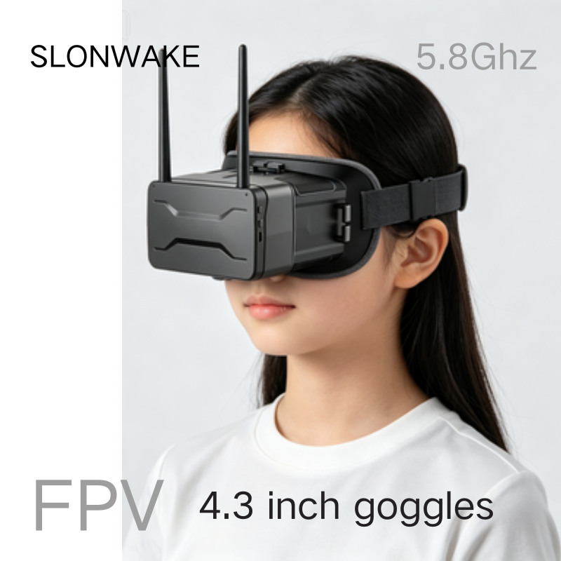 5.8G FPV Goggles 4.3 Inch 480* - đánh giá và giá Fpv Drone Goggles